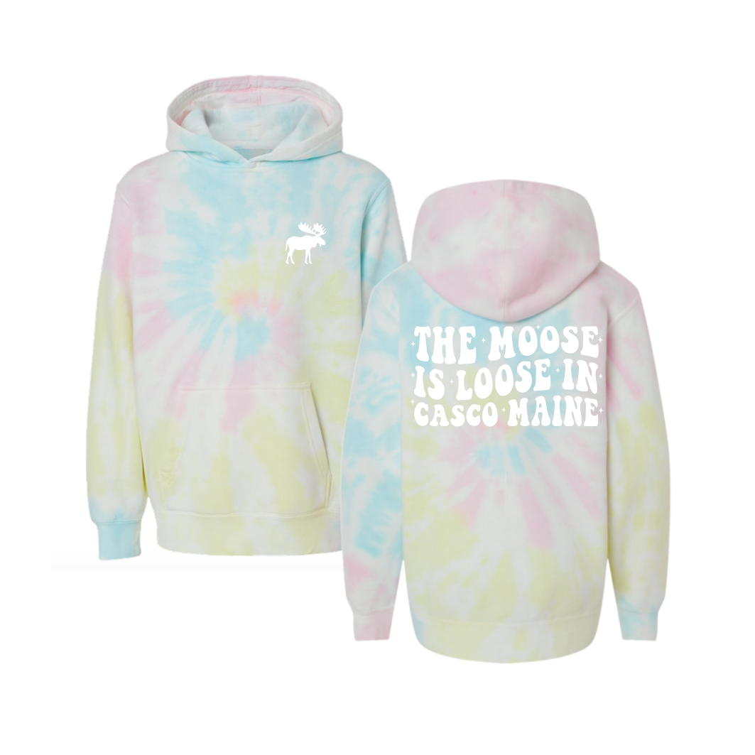 TIE DYE MOOSEHEAD HOODIE (PRE-ORDER)