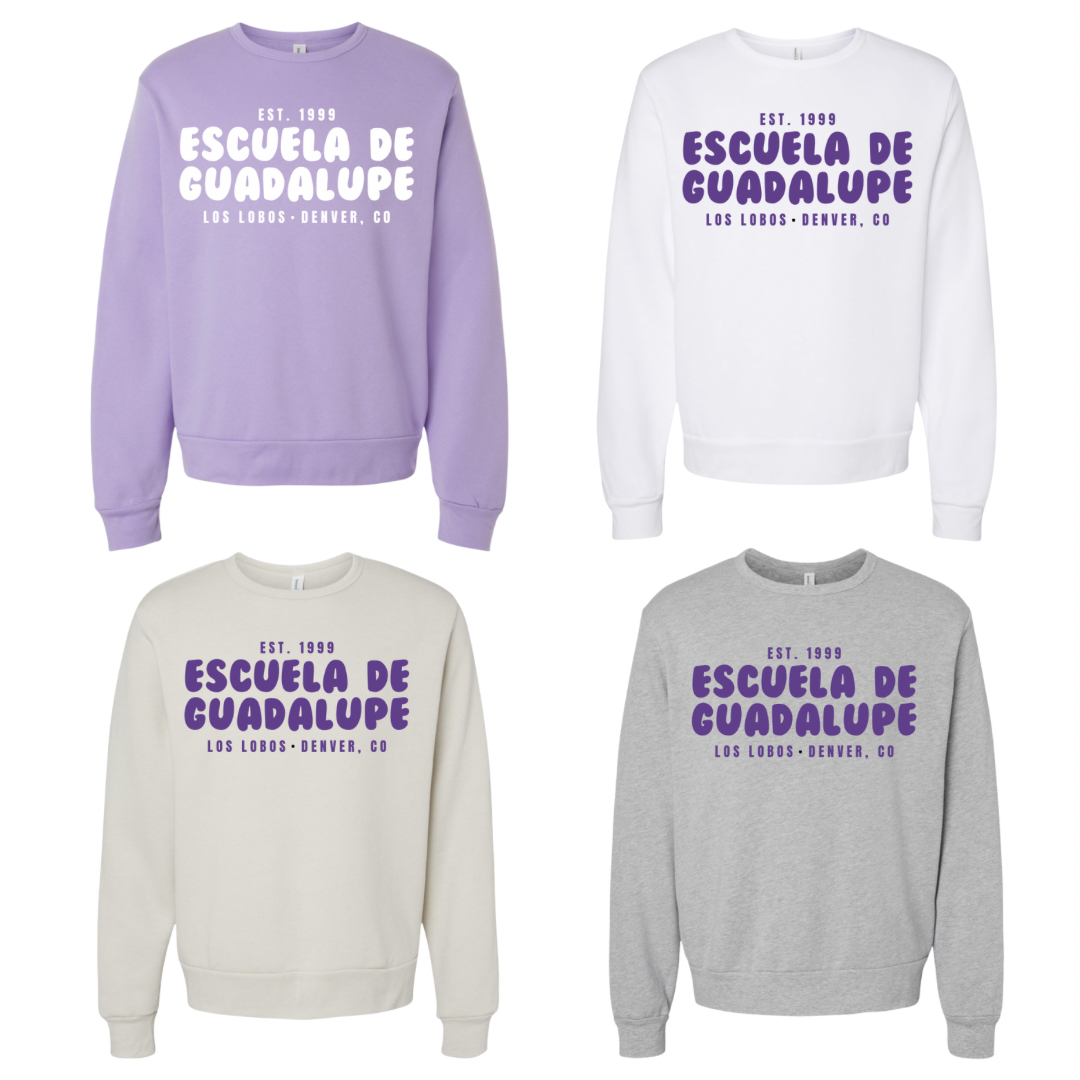 ESCUELA SPIRIT CREWNECK (PRE-ORDER)