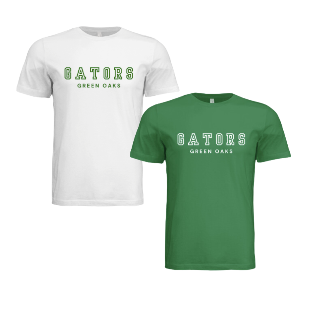 GREEN OAKS SQUAD TEE - YOUTH & ADULT (PRE-ORDER)