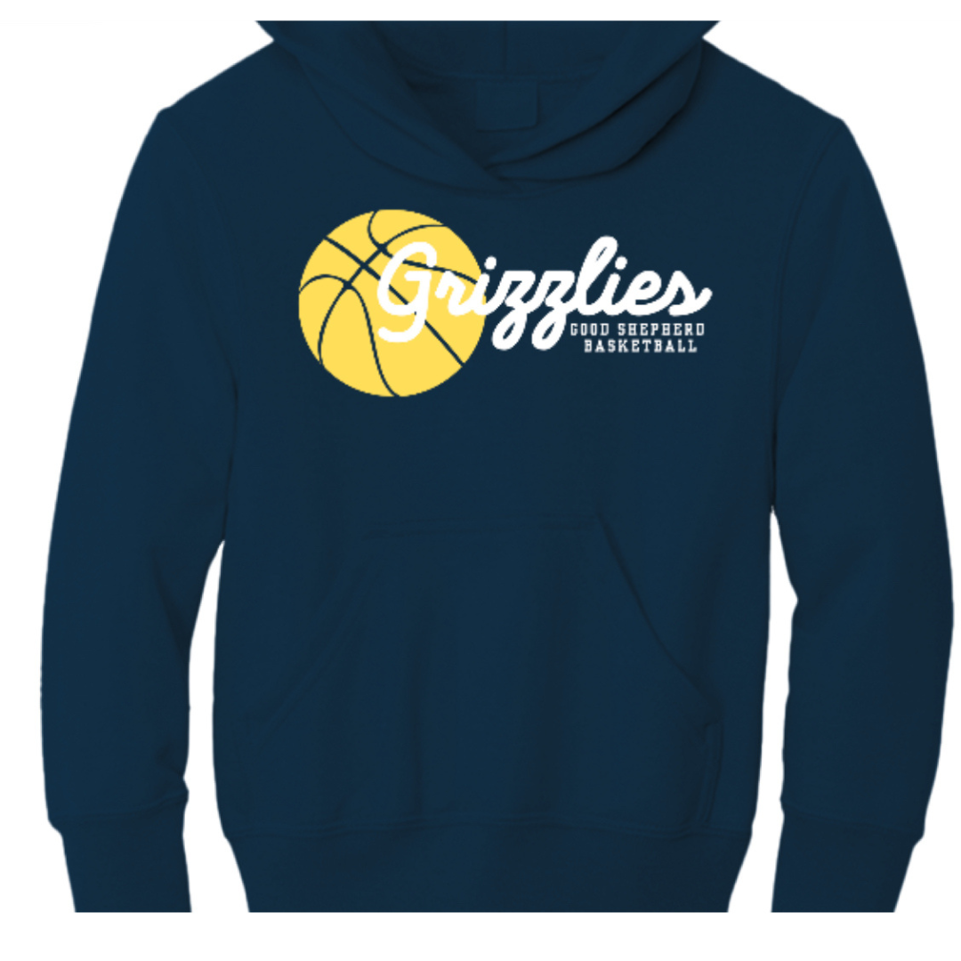 GRIZZLY BASKETBALL HOODIE
