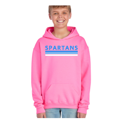 RETRO SPARTAN HOODIE - YOUTH + ADULT (PRE-ORDER)