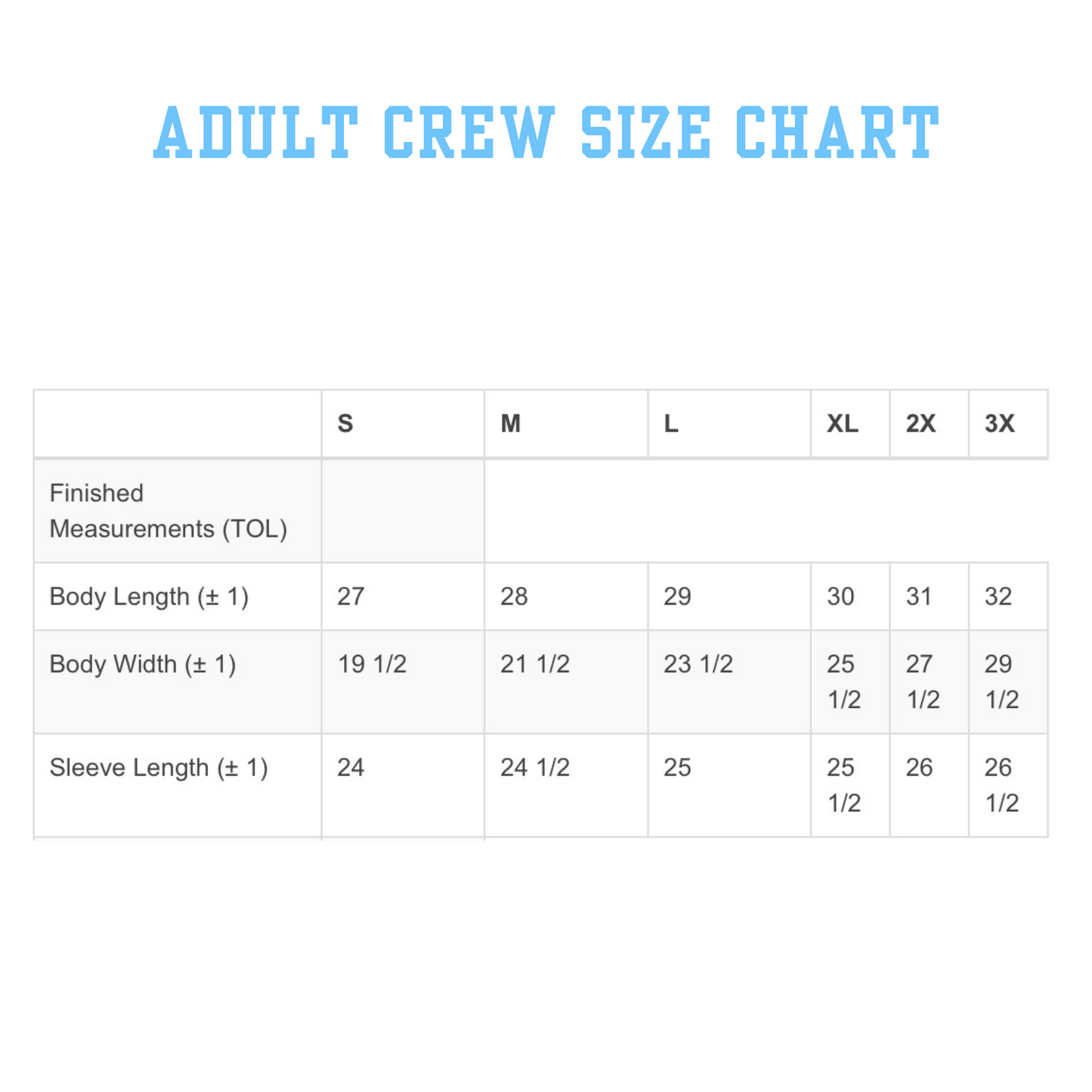 PADDINGTON YOUTH + ADULT CLASSIC CREW (PRE-ORDER)