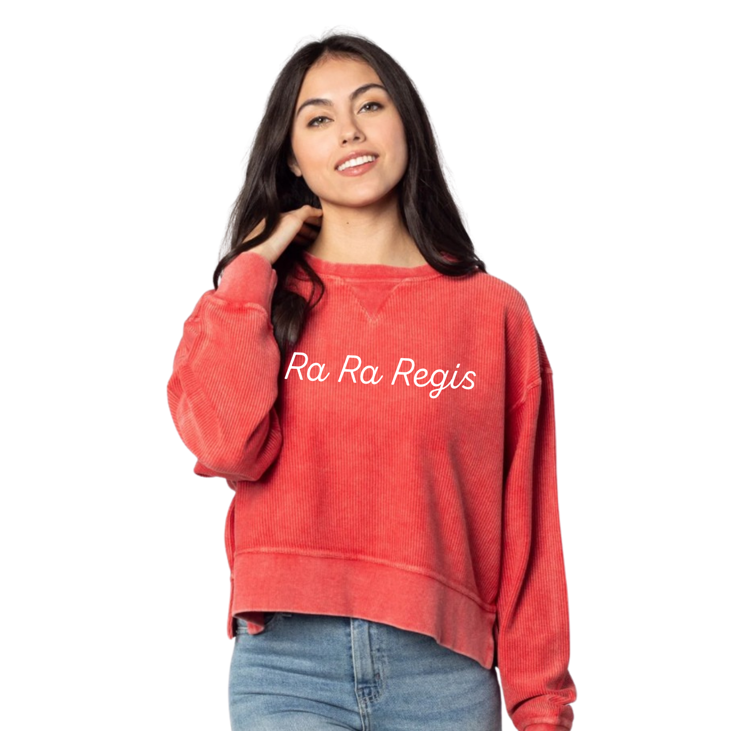 RA RA REGIS EMBROIDERED CORDED CREW (PRE-ORDER)