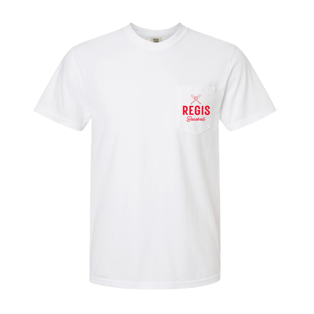 REGIS BASEBALL POCKET TEE