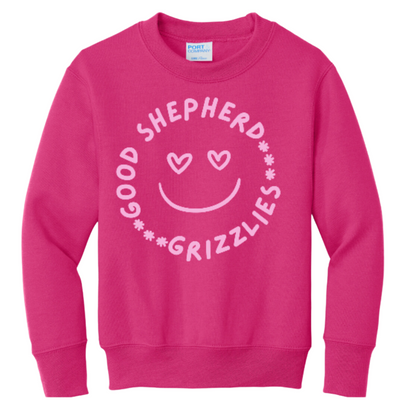 GRIZZLY SMILEY CREWNECK