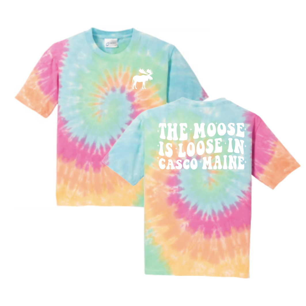TIE DYE MOOSEHEAD T-SHIRT (PRE-ORDER)