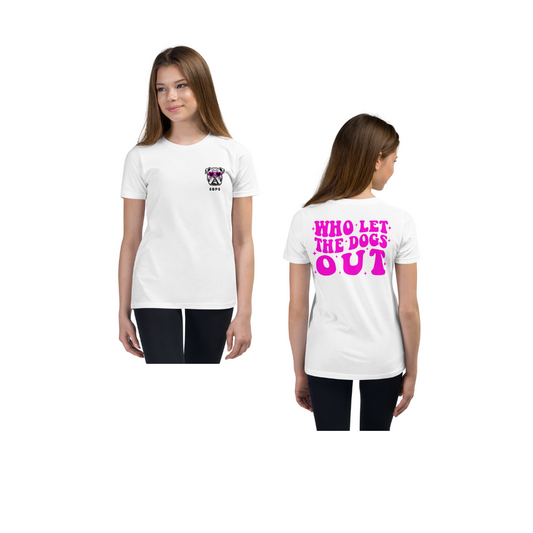 STANLEY BULLDOG TEE - PINK/WHITE (PRE-ORDER)