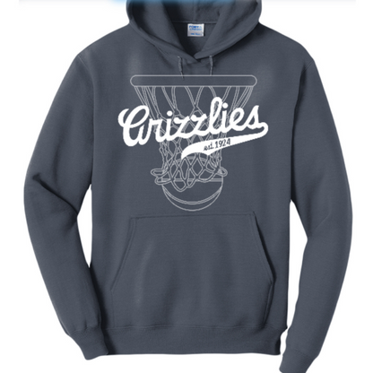 GRIZZLY VINTAGE HOOPS HOODIE