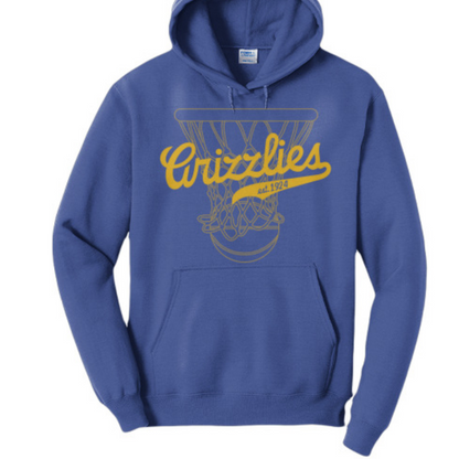GRIZZLY VINTAGE HOOPS HOODIE