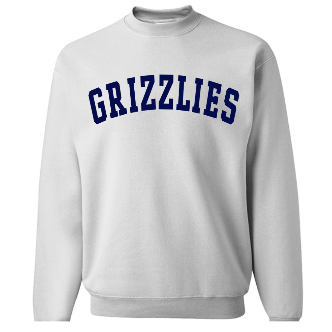 GRIZZLY CAMPUS CREWNECK