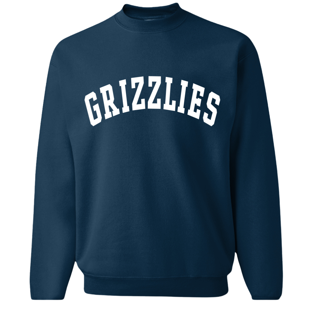 GRIZZLY CAMPUS CREWNECK