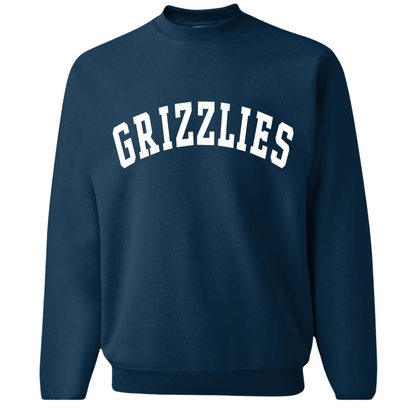 GRIZZLY CAMPUS CREWNECK