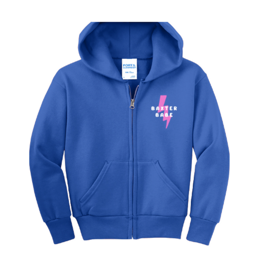 BAXTER BABE ZIP-UP HOODIE (PRE-ORDER)