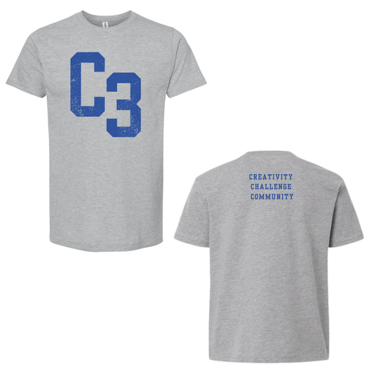 C3 VARSITY TEE - UNISEX (PRE-ORDER)