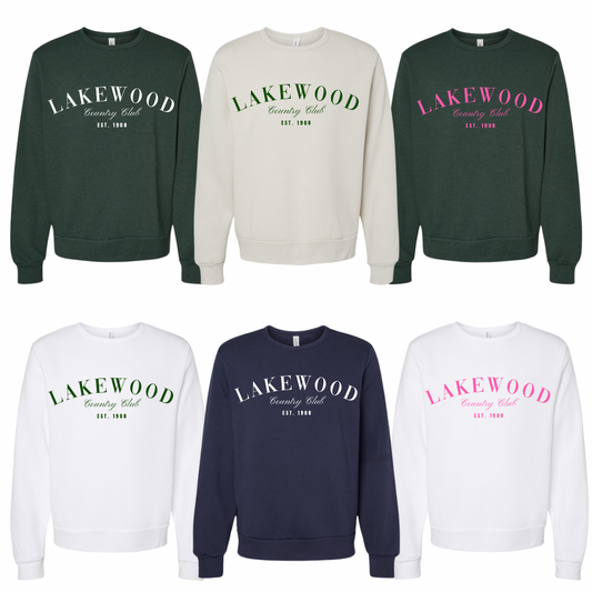 LAKEWOOD CLUBHOUSE CREWNECK (PRE-ORDER)