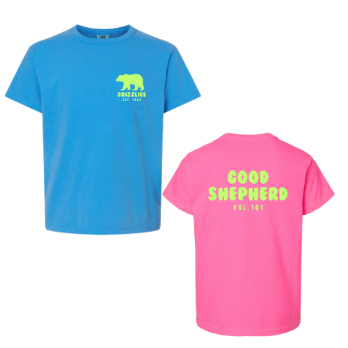 GRIZZLY VIBES PUFF PRINT TEE (PRE-ORDER)