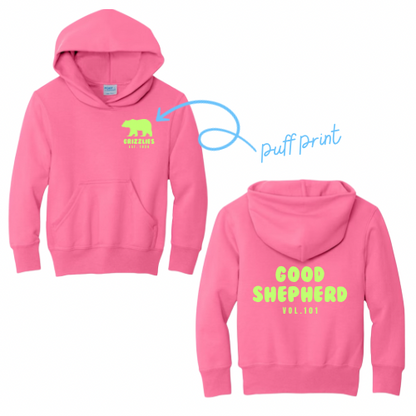 GRIZZLY VIBES PUFF PRINT HOODIE (PRE-ORDER)