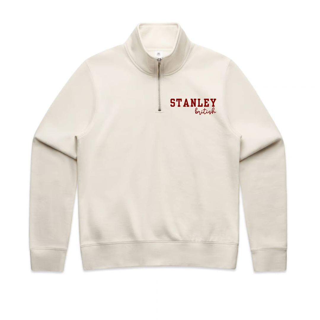 STANLEY CAMPUS EMBROIDERED QUARTER ZIP (PRE-ORDER)