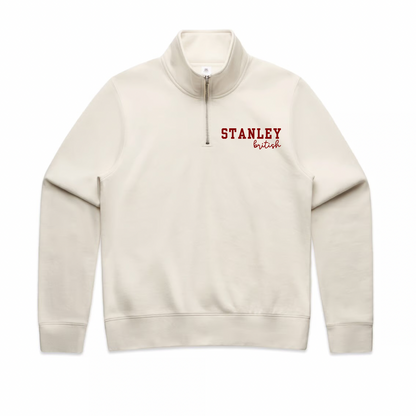 STANLEY CAMPUS EMBROIDERED QUARTER ZIP (PRE-ORDER)