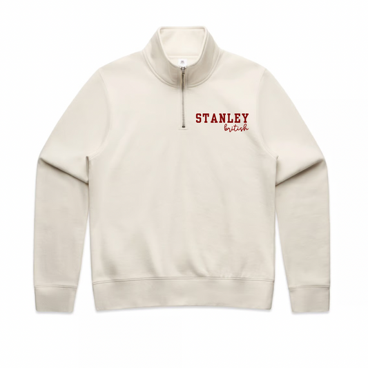 STANLEY CAMPUS EMBROIDERED QUARTER ZIP (PRE-ORDER)