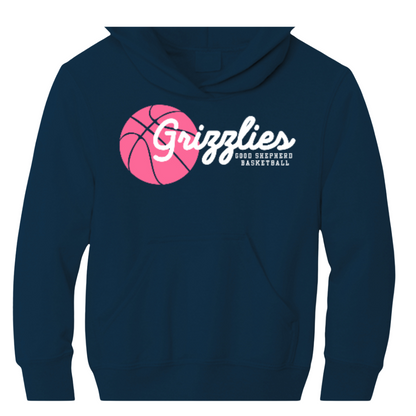 GRIZZLY BASKETBALL HOODIE
