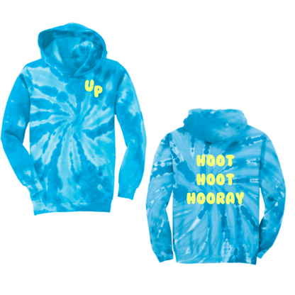 HOOT HOOT HOORAY PUFF PRINT HOODIE (YOUTH)