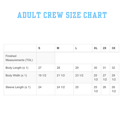 PADDINGTON YOUTH + ADULT CLASSIC CREW (PRE-ORDER)