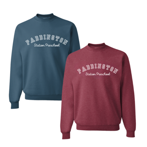 PADDINGTON ADULT CAMPUS CREWNECK (PRE-ORDER)