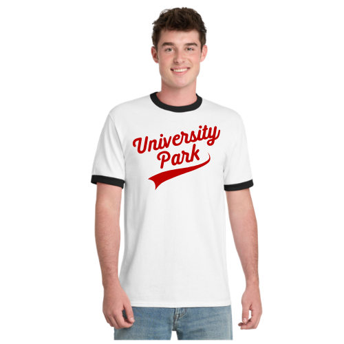 VARSITY RETRO RINGER TEE (ADULT)