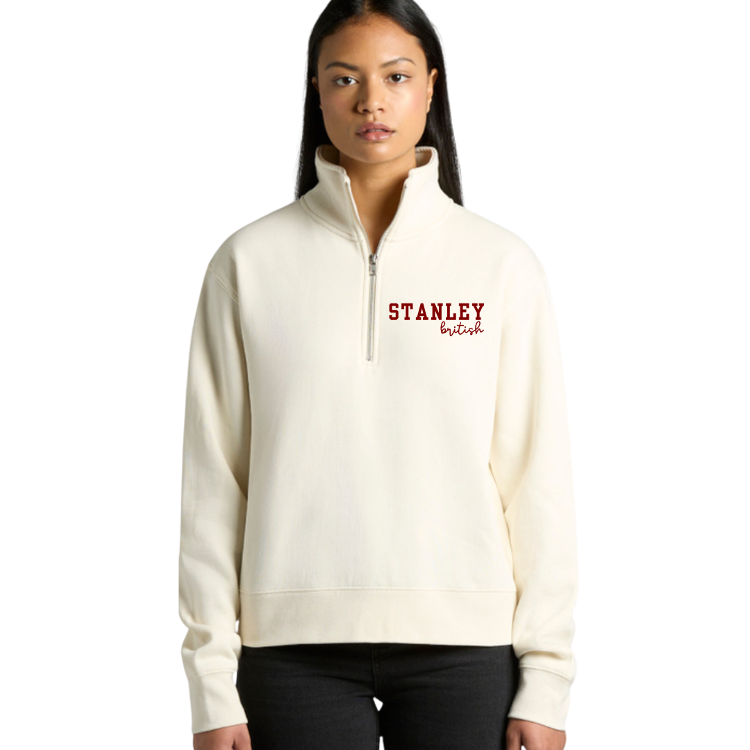 STANLEY CAMPUS EMBROIDERED QUARTER ZIP (PRE-ORDER)